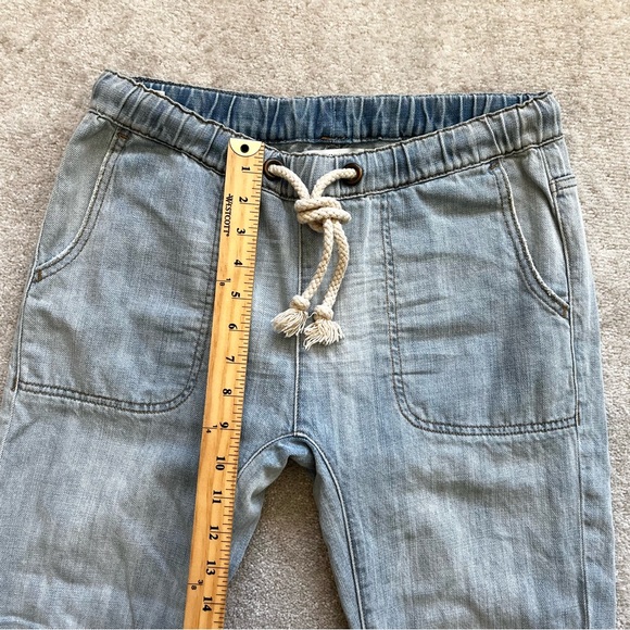 ONE TEASPOON Women's Shabbies Drawstring Boyfriend Jeans Size XS Comfy Trendy - Picture 7 of 9